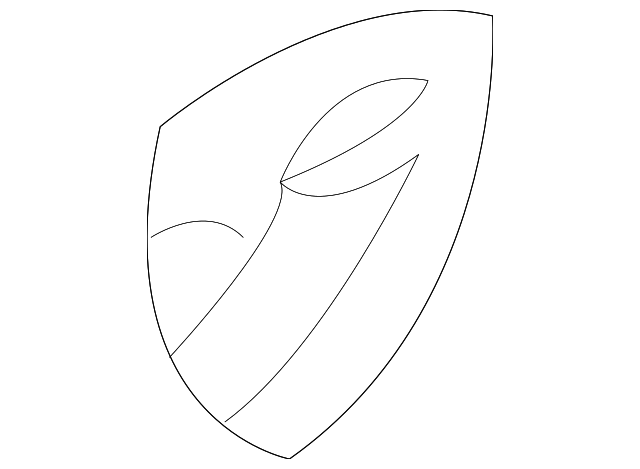 1K0-853-688-739 Деталь EMBLEM, RIGHT