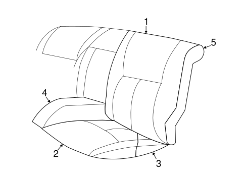 Intrepid REAR SEAT COMPONENTS 2