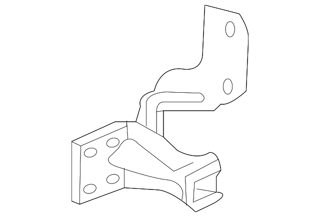 5802A004 HINGE, RIGHT