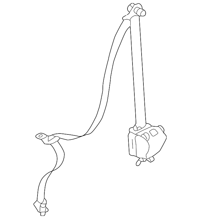EC01-57-730M-42 Деталь RETRACTOR ASSY, RIGHT