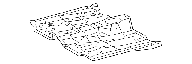 58111-02903 Деталь FRONT FLOOR PAN