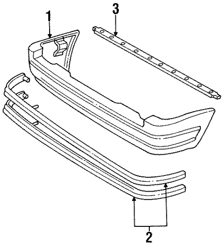 Aerostar BUMPER & COMPONENTS - REAR