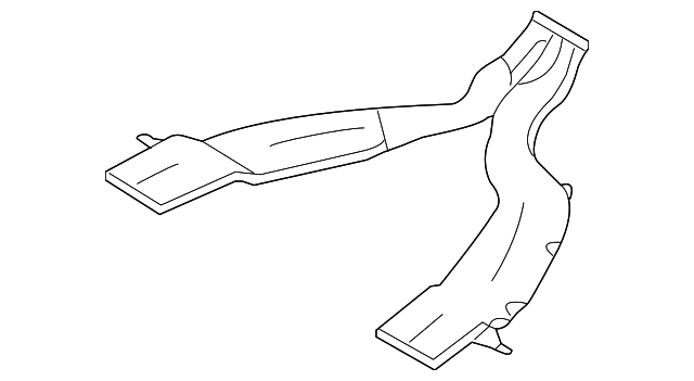 8L8Z-18C420-A Деталь LOWER DUCT