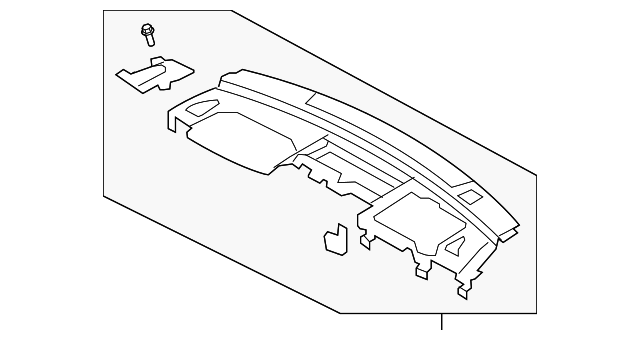 68101-EM02B UPPER PANEL
