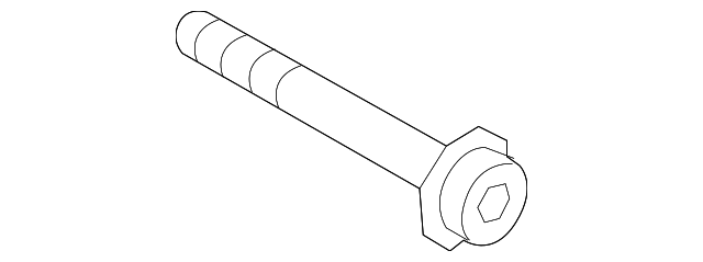 N-104-589-02 Деталь COMPRESSOR ASSY MOUNT BOLT