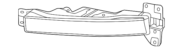 68214427AB Деталь FOG LAMP, LEFT