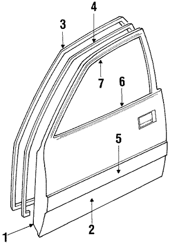 MX-6 DOOR & COMPONENTS