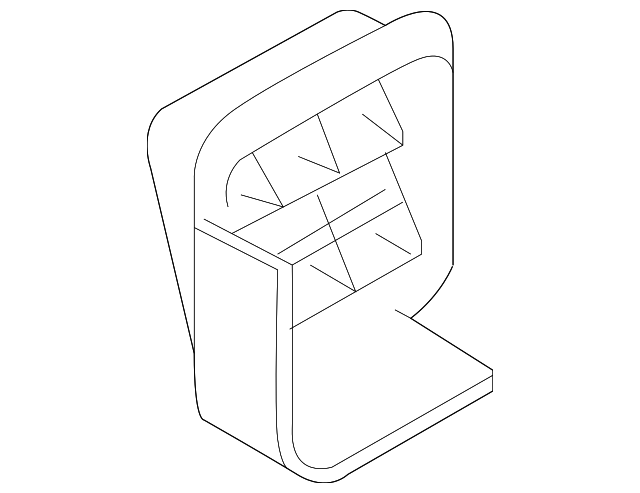 72651CA000 Деталь PRESSURE VENT, LEFT