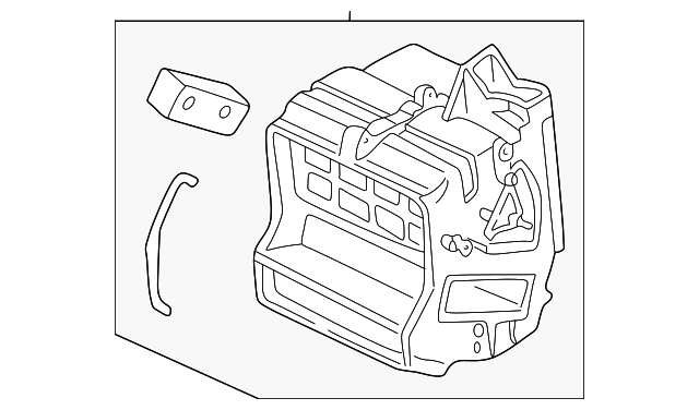 ZZC0-61-A0Y Деталь HEATER ASSY