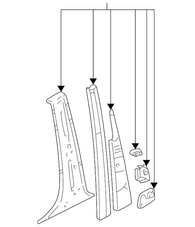 4D0-809-219-T Деталь PILLAR REINF, LEFT