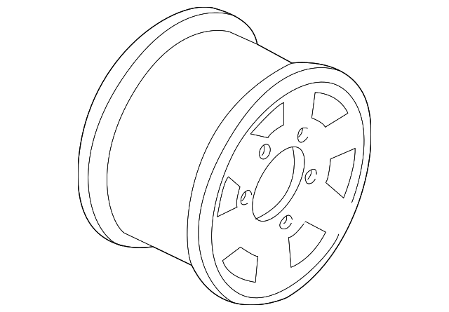 9593309 WHEEL, STEEL