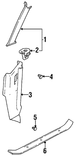 Sportage INTERIOR TRIM - PILLARS 2