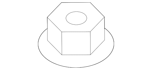 -W706004-S440 Деталь TOP NUT, RIGHT
