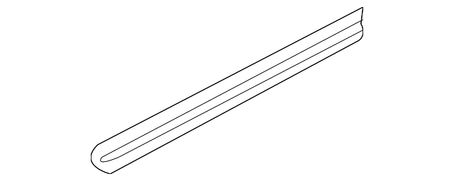 83150-4D000 Деталь UPPER W'STRIP, LEFT