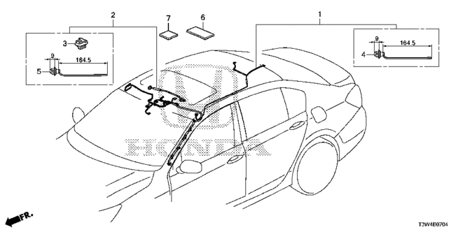 ACCORD HYBRID WIRE HARNESS (5)