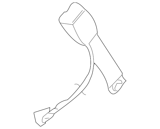 64631FG010JI Деталь BUCKLE, LEFT