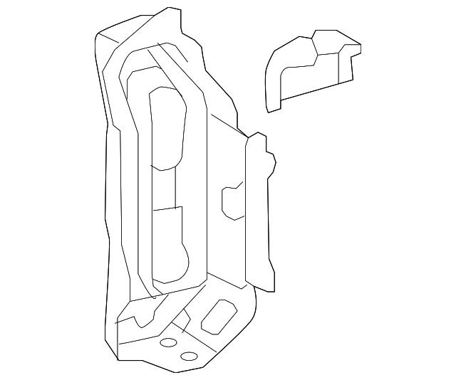 53203-52901 Деталь SIDE SUPPORT, LEFT