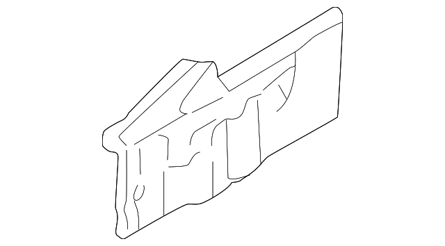 64354-25300 Деталь SIDE RAIL EXTN, LEFT