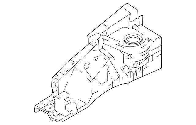 64502-25350 Деталь APRON PANEL, RIGHT