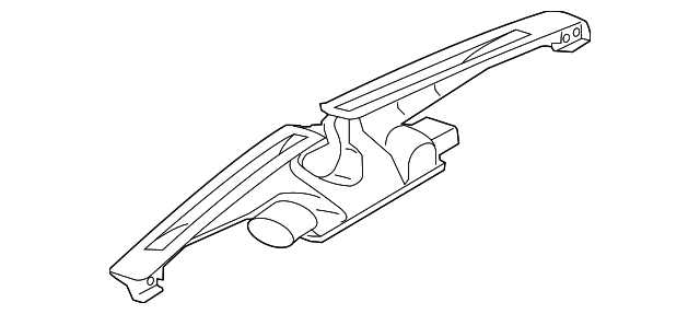 27800-1KE0A Деталь DEFROSTER NOZZLE