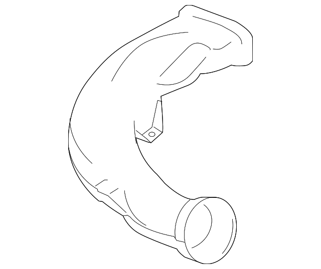 27870-1KA0A Деталь OUTER DUCT, LEFT