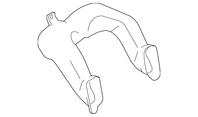 27860-1KA0A Деталь CENTER DUCT