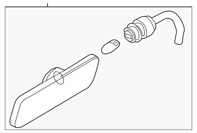 26185CR900 Деталь SIDE MARKER LAMP, LEFT