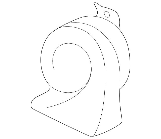 86520-24050 Деталь LOW NOTE HORN