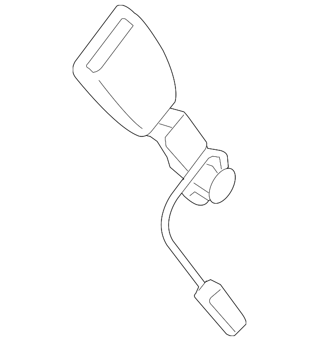 NEY1-57-620B Деталь BUCKLE, LEFT