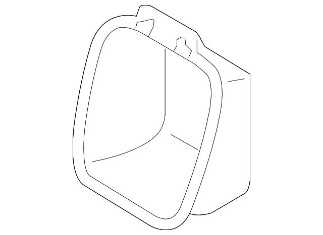 NE51-57-988B Деталь RETRACTOR COVER, RIGHT