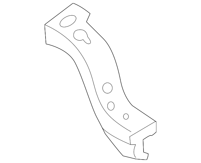 62518-7B030 Деталь UPPER TIE BAR, RIGHT