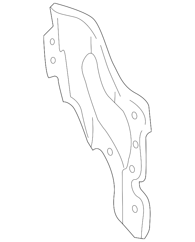 62520-7B030 Деталь SIDE SUPPORT, RIGHT
