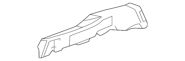 20790281 FLOOR DUCT, LEFT