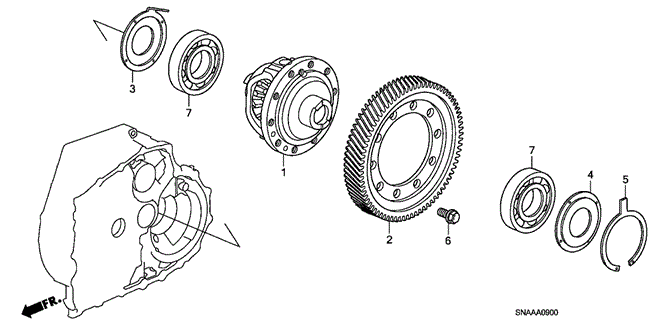 CIVIC SEDAN AT DIFFERENTIAL