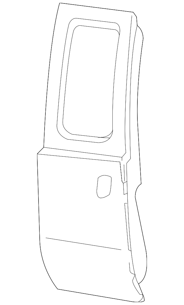 F81Z-2824700-AA Деталь OUTER PANEL, RIGHT