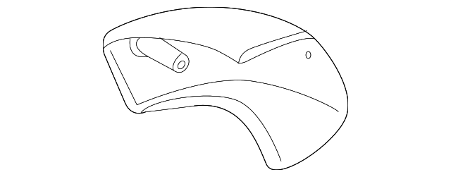 24811-CA001 Деталь SIDE COVER, RIGHT