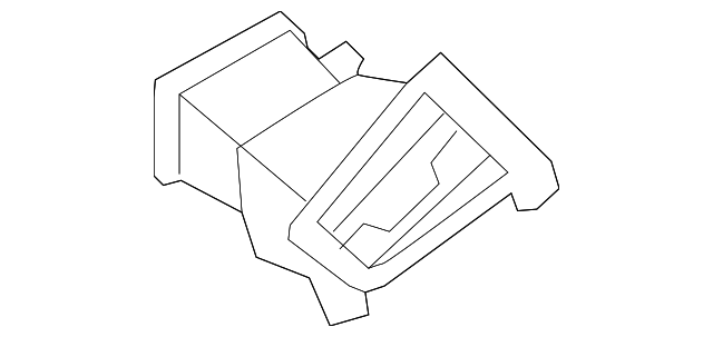 64229287064 Деталь AIR OUTLET, RIGHT