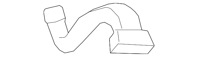 64229173530 Деталь UPPER DUCT, RIGHT