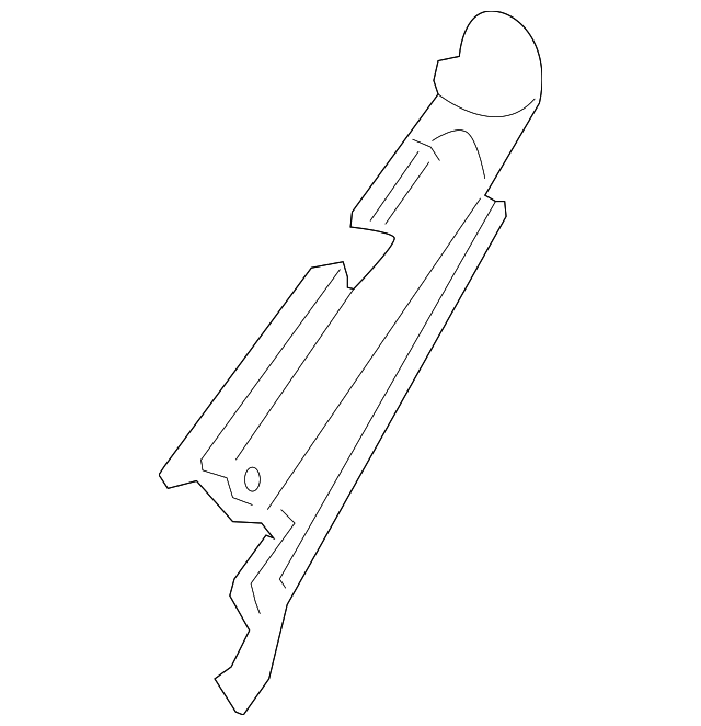 1C0-955-747-B Деталь WASHER HOSE BRACKET