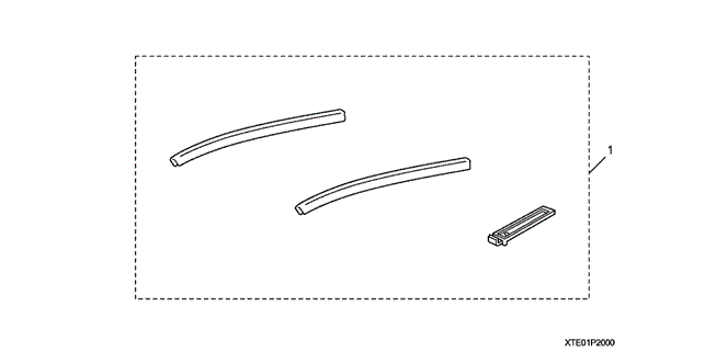 ACCESSORIES/DOOR EDGE GUARDS for 2009 Honda ACCORD COUPE #1