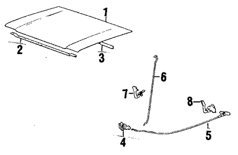Starlet HOOD & COMPONENTS