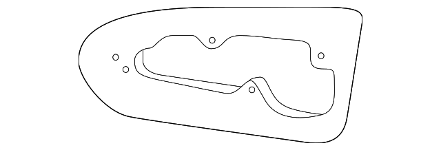 92456-2T000 Деталь LENS & HOUSING GASKET, LEFT