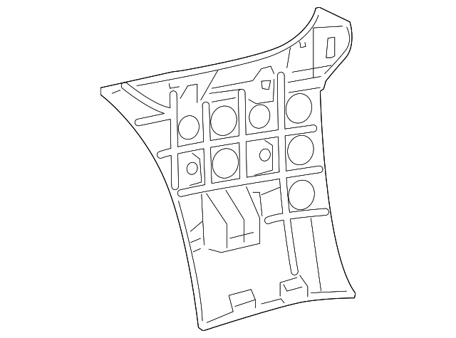 251-885-10-65 SIDE BRACKET, RIGHT