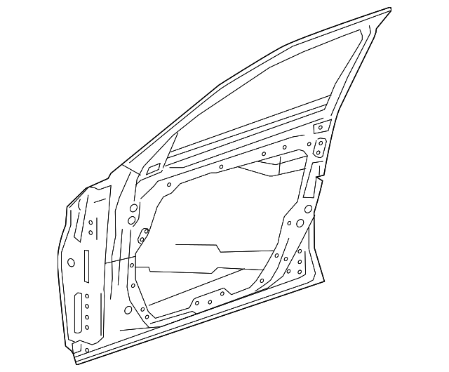 205-720-01-05 Деталь DOOR SHELL, LEFT