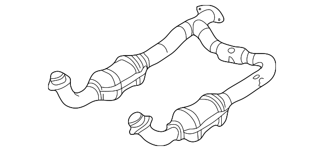 10395214 Деталь CROSS OVER PIPE, LEFT