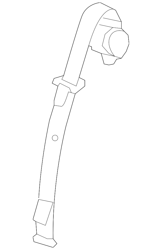 19207589 Деталь CENTER SEAT BELT