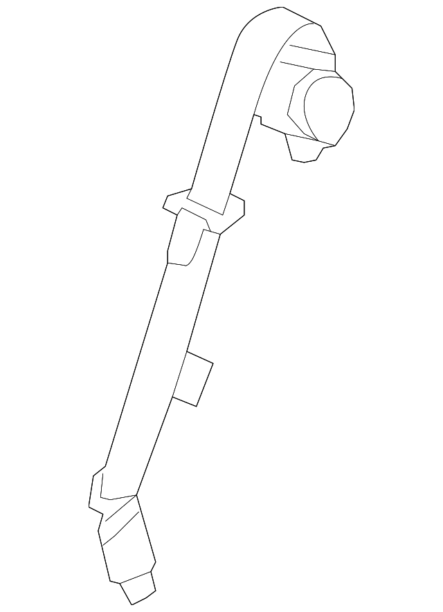 19207599 Деталь BELT & RETRACTOR, RIGHT