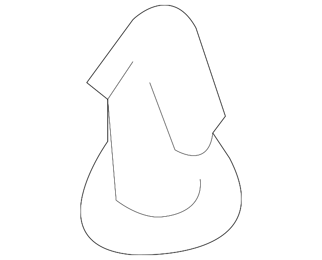 86434-C9000 Деталь FRONT SEAL CLIP