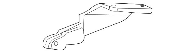 88956645 Деталь UPPER BRACKET, RIGHT