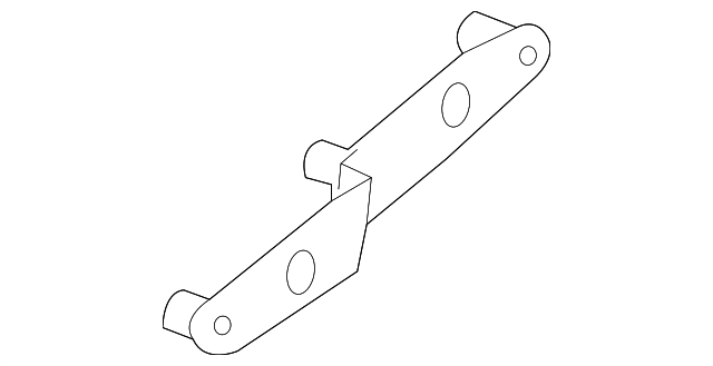 88956656 Деталь HINGE PLATE, LEFT